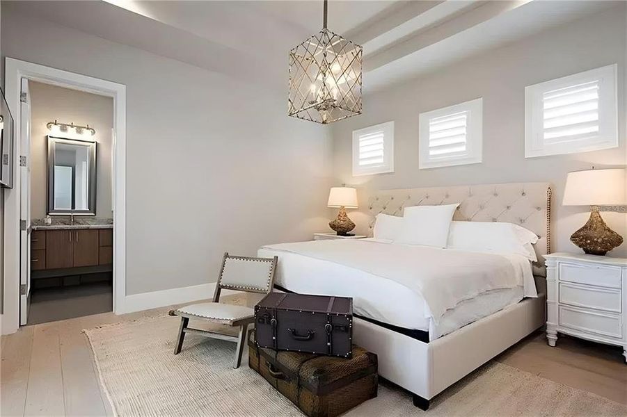 Furnished interior view inside a new home in , Sarasota (Image 11).