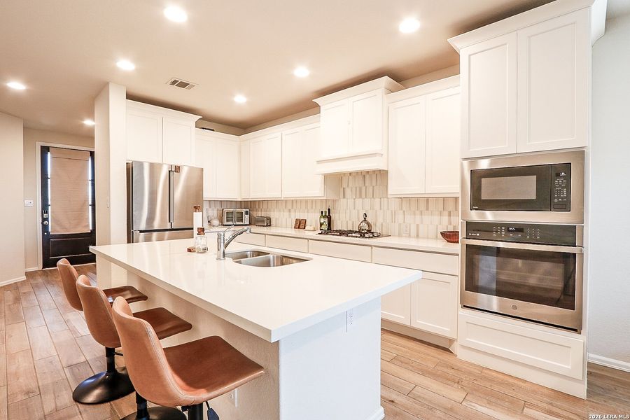 Furnished interior view inside a new home in , San Antonio (Image 11).