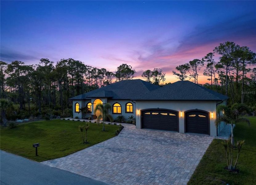 Front exterior of a new home in , Port Charlotte, FL, highlighting curb appeal (Image 28).