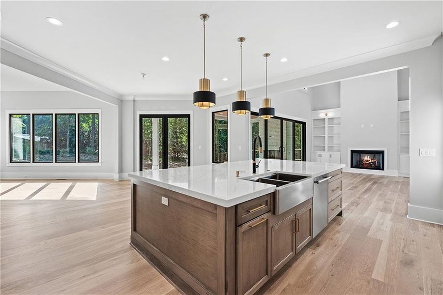 Furnished interior view inside a new home in , Marietta (Image 10). Furnished interior view inside a new home in , Marietta (Image 10).