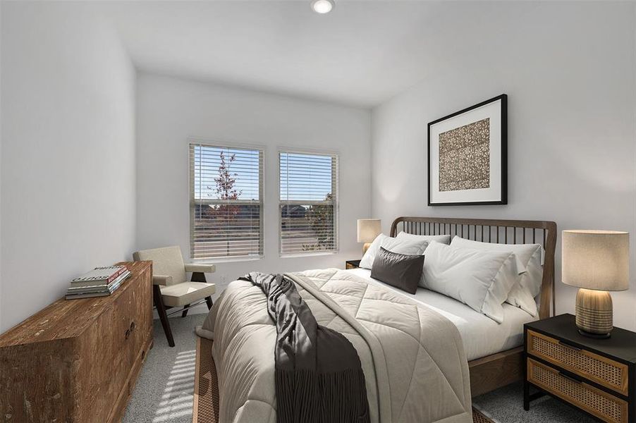 Furnished interior view inside a new home in Rolling Ridge, Van Alstyne (Image 16).