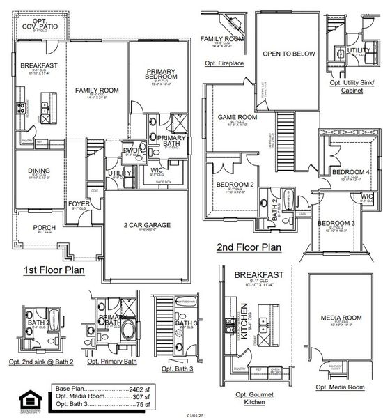 2D floor plan layout for the Lakefront by Megatel Homes in Steeplechase, Hickory Creek, TX (Image 2). 2D floor plan layout for the Lakefront by Megatel Homes in Steeplechase, Hickory Creek, TX (Image 2).