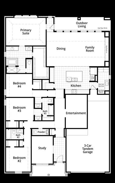 Image 40 of a home in Ridge Crossing.