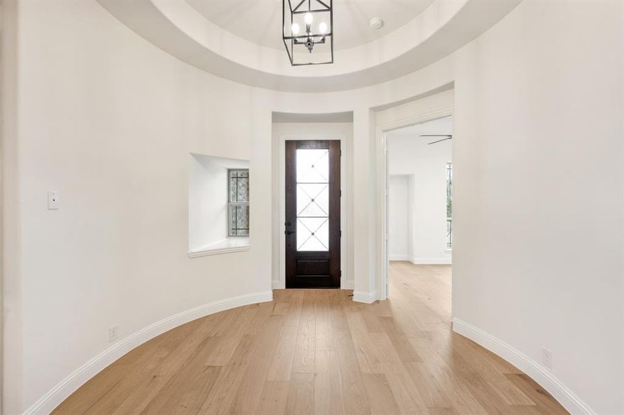 Spacious, unfurnished interior of a new home in Windsong Ranch Classic 61, Prosper (Image 20).