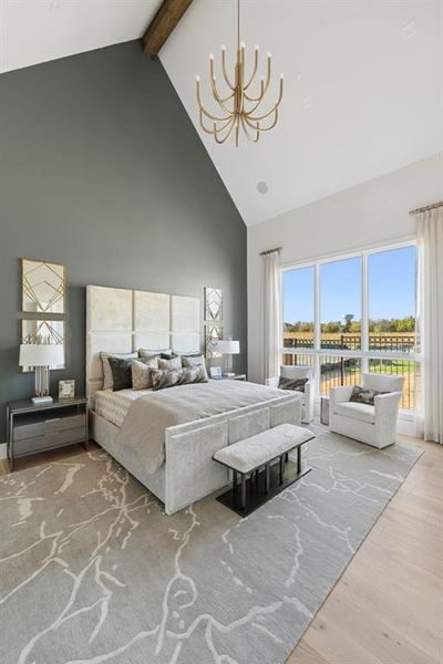 Furnished interior view inside a new home in , Southlake (Image 14).