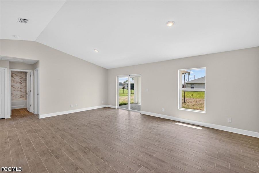 Spacious, unfurnished interior of a new home in Cape Coral, Cape Coral (Image 11). Spacious, unfurnished interior of a new home in Cape Coral, Cape Coral (Image 11).
