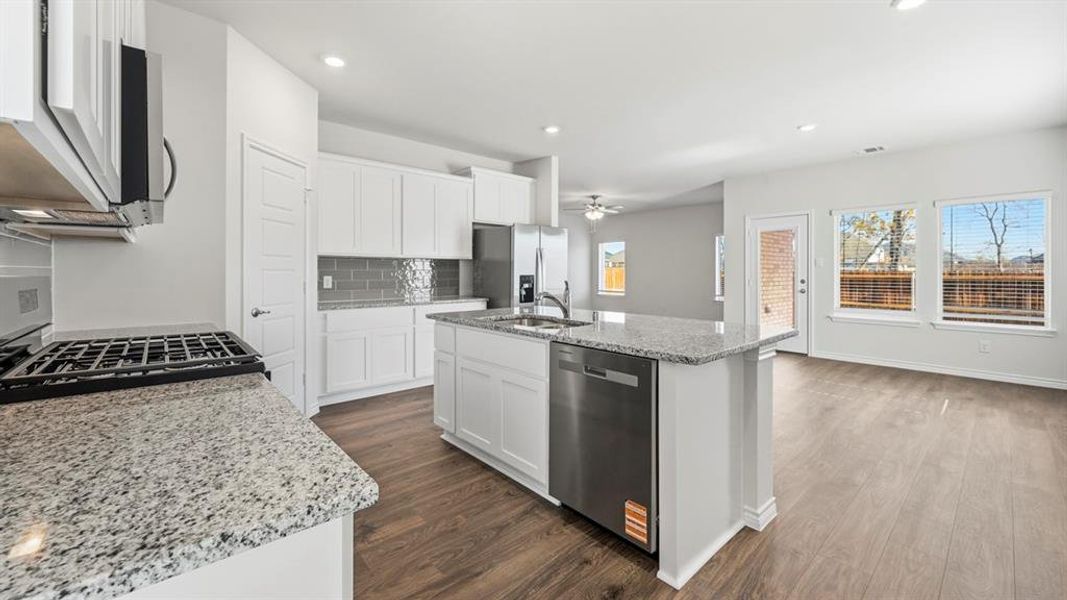 Furnished interior view inside a new home in Winchester Crossing, Princeton (Image 4).