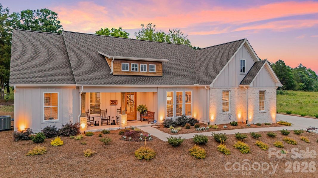 Front exterior of a new home in , Lexington, NC, highlighting curb appeal (Image 20).