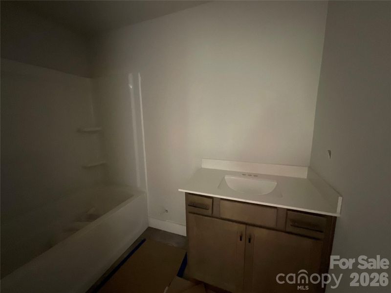 In-progress construction of a new home in Pine Trace, Gastonia, NC (Image 10).