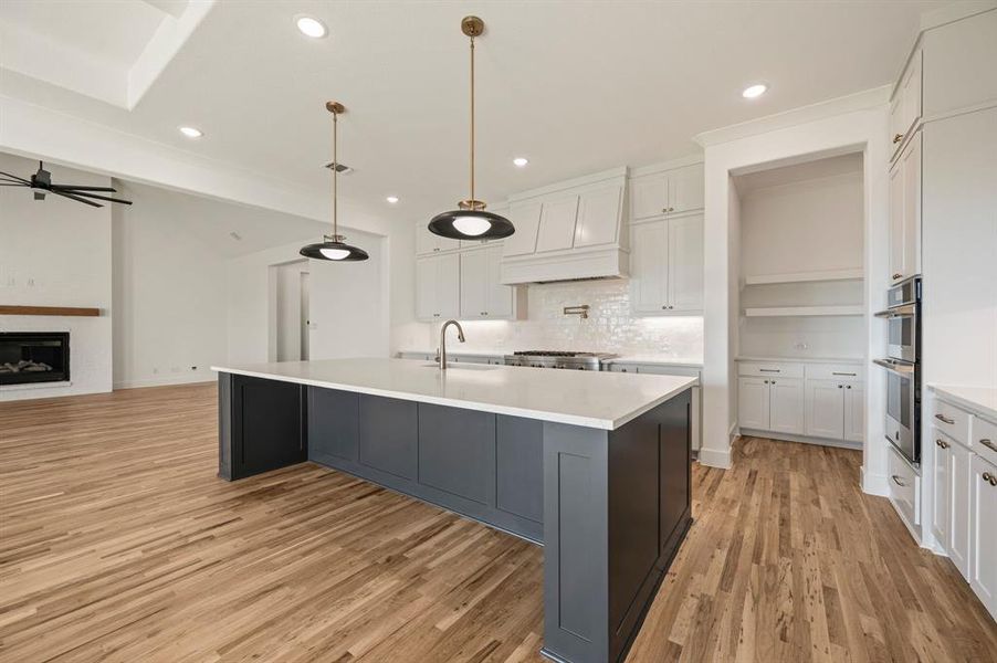 Furnished interior view inside a new home in NorthGlen, Haslet (Image 11).
