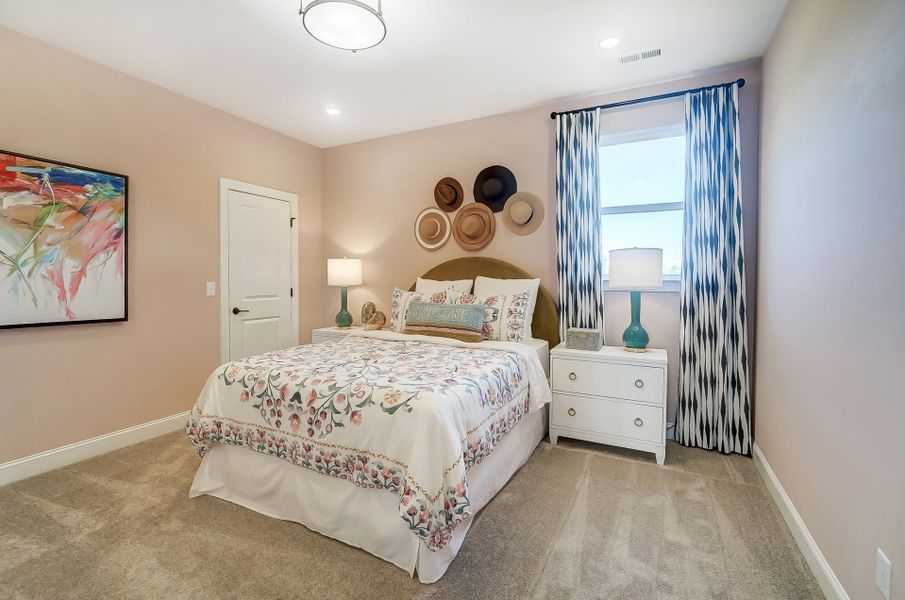 Representative furnished interior of a home built from the Lexington II by Caruso Homes in Rolling Meadows, Mooresville (Image 56).