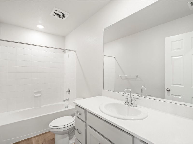 Furnished interior view inside a new home in Three Hills, Morrison (Image 6).