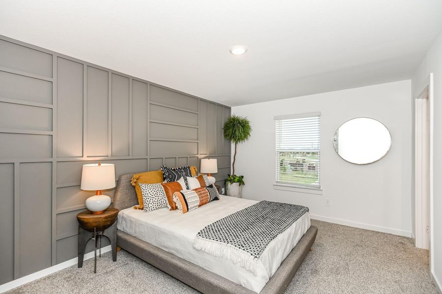 Furnished interior view inside a new home in City Gate North, Houston (Image 14). Furnished interior view inside a new home in City Gate North, Houston (Image 14).