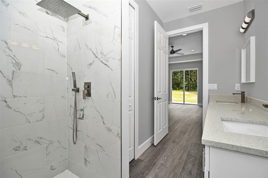 Primary Bathroom Shower