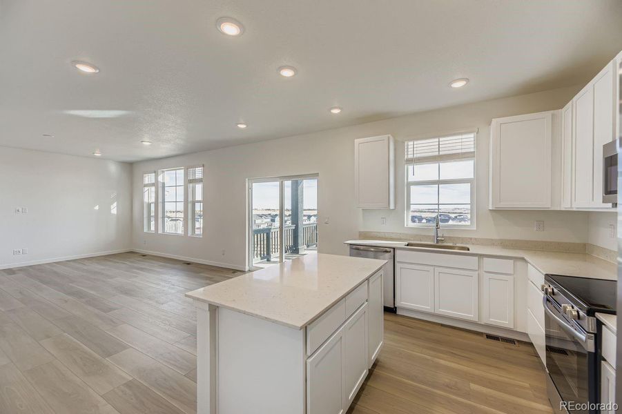 Furnished interior view inside a new home in Independence: The Pioneer Collection, Elizabeth (Image 6).