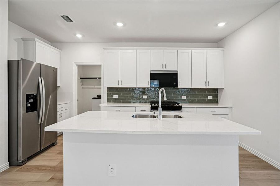 Furnished interior view inside a new home in Southridge - Spring Series, McKinney (Image 9). Furnished interior view inside a new home in Southridge - Spring Series, McKinney (Image 9).