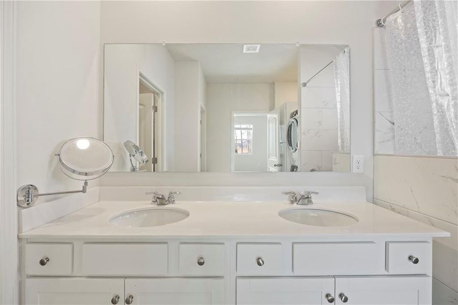 Furnished interior view inside a new home in , Braselton (Image 14). Furnished interior view inside a new home in , Braselton (Image 14).