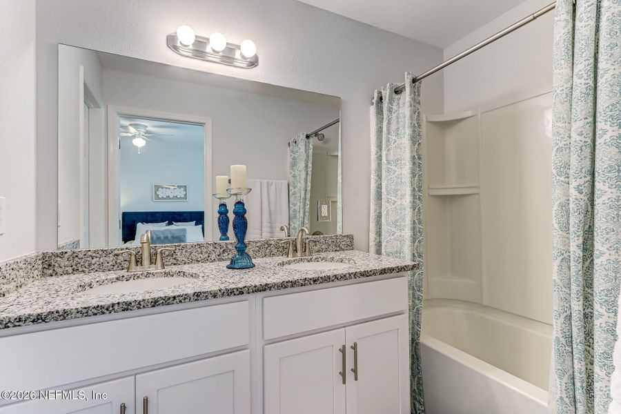 Furnished interior view inside a new home in , Jacksonville (Image 8). Furnished interior view inside a new home in , Jacksonville (Image 8).