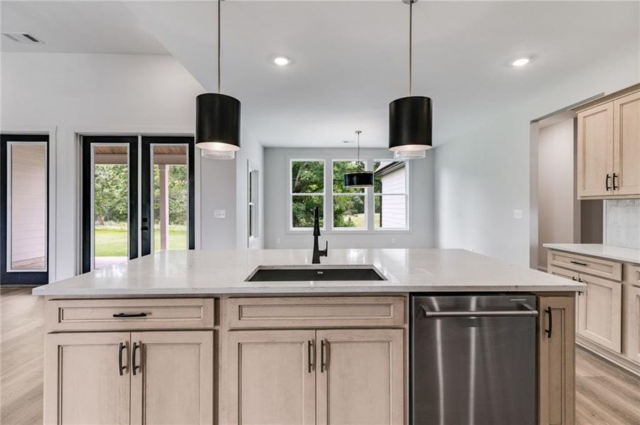 Furnished interior view inside a new home in The Meadows at Lake Circle, Buchanan (Image 30).