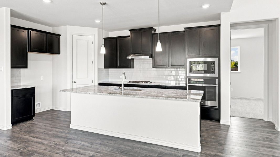 Furnished interior view inside a new home in Taylor Estates, Corinth (Image 28).