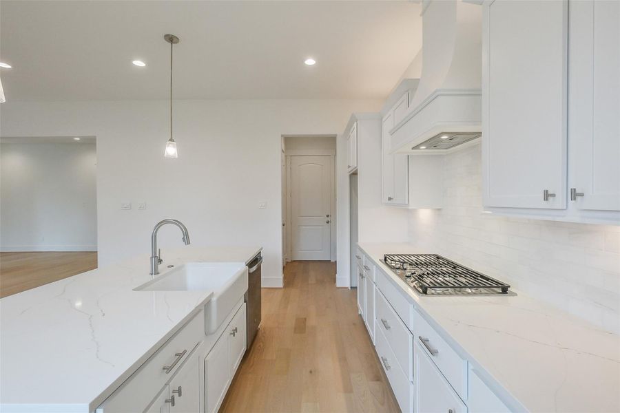 Furnished interior view inside a new home in Timbergrove Trails, Houston (Image 9).