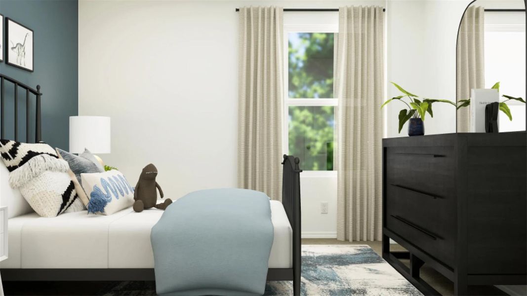 Furnished interior view inside a new home in Woodfield Preserve, Georgetown (Image 15). Furnished interior view inside a new home in Woodfield Preserve, Georgetown (Image 15).