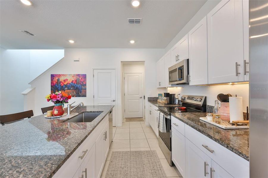 Furnished interior view inside a new home in , Tampa (Image 16).