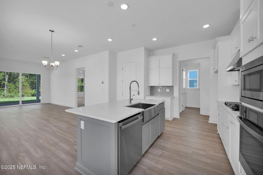 Furnished interior view inside a new home in Reflections at Nocatee, Ponte Vedra (Image 11).