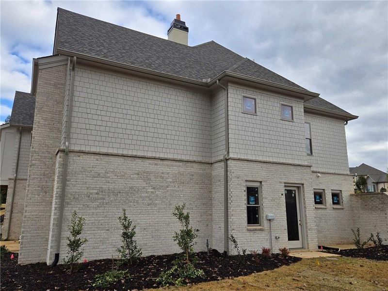 Exterior details and patio area of a home in , Flowery Branch (Image 4).