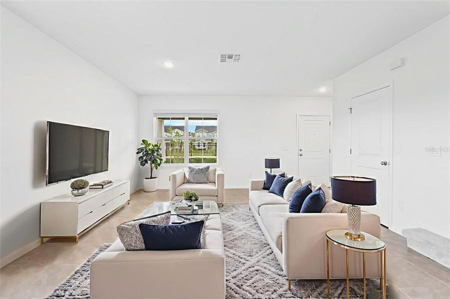 Furnished interior view inside a new home in , Winter Garden (Image 13).