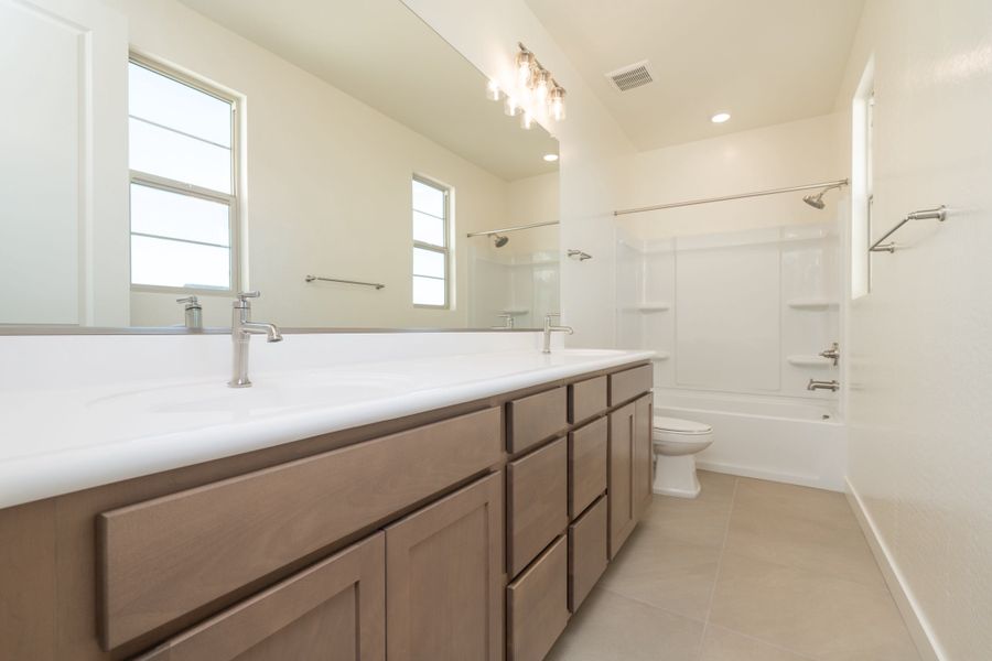 Furnished interior view inside a new home in Soleo, San Tan Valley (Image 7).