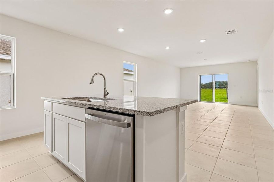 Furnished interior view inside a new home in Liberty Trace, Haines City (Image 8).