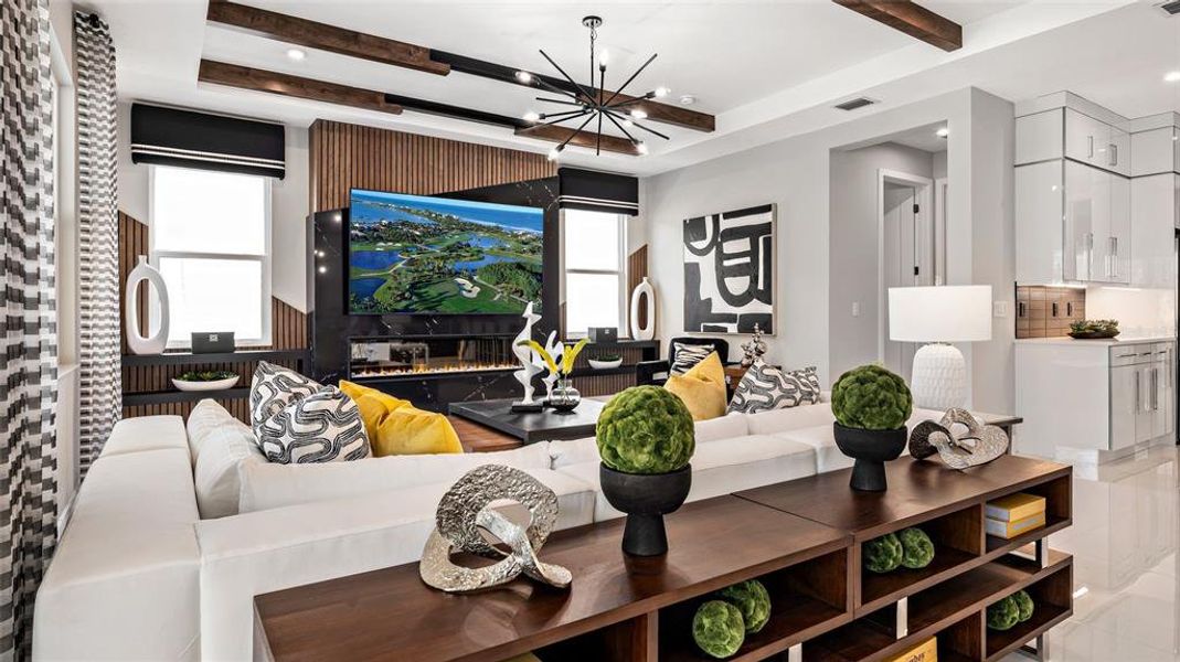 Furnished interior view inside a new home in , Lady Lake (Image 13).