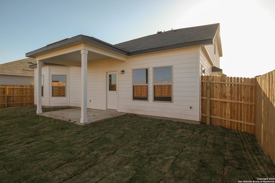 Front exterior of a new home in Winding Brook, San Antonio, TX, highlighting curb appeal (Image 2). Front exterior of a new home in Winding Brook, San Antonio, TX, highlighting curb appeal (Image 2).