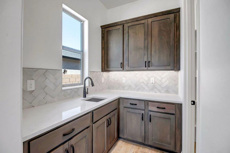 Furnished interior view inside a new home in Overlook at The Dells, Prescott (Image 42).