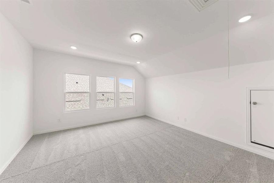 Spacious, unfurnished interior of a new home in Brookshire at Legacy Hills, Celina (Image 29). Spacious, unfurnished interior of a new home in Brookshire at Legacy Hills, Celina (Image 29).