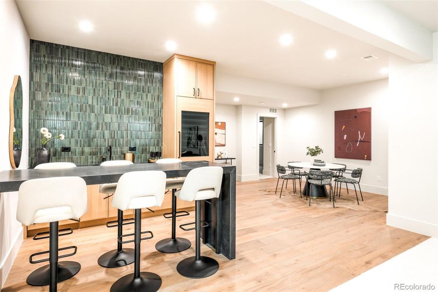 Furnished interior view inside a new home in , Denver (Image 34).