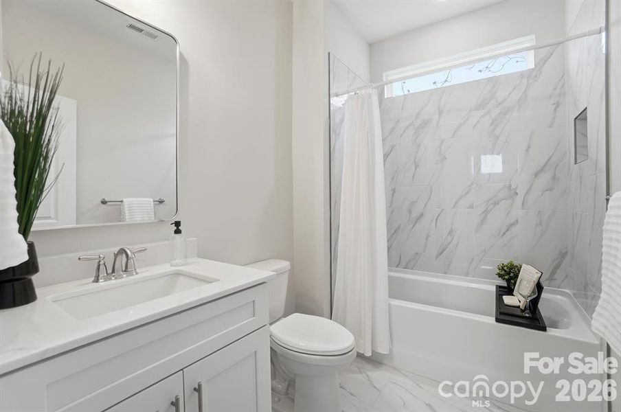 Furnished interior view inside a new home in , Charlotte (Image 12). Furnished interior view inside a new home in , Charlotte (Image 12).