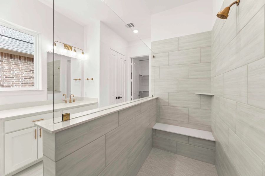 Primary Bathroom featuring the Serene Collection