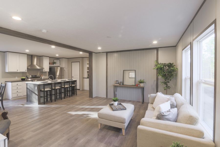 Furnished interior view inside a new home in , St. Stephen (Image 11).