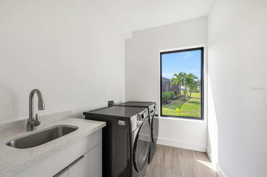 Furnished interior view inside a new home in , Punta Gorda (Image 7).