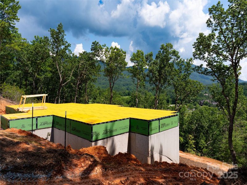 Front exterior of a new home in , Mill Spring, NC, highlighting curb appeal (Image 5). Front exterior of a new home in , Mill Spring, NC, highlighting curb appeal (Image 5).