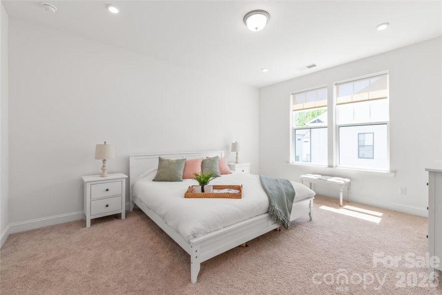 Furnished interior view inside a new home in , Charlotte (Image 15).