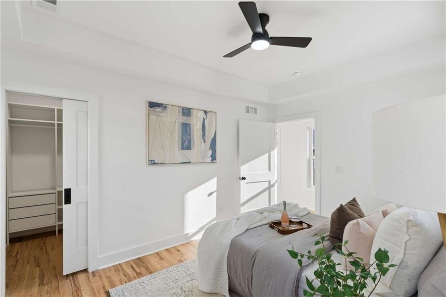 Furnished interior view inside a new home in , Atlanta (Image 16).