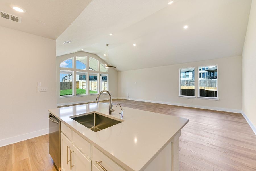 Kitchen and Dining Area