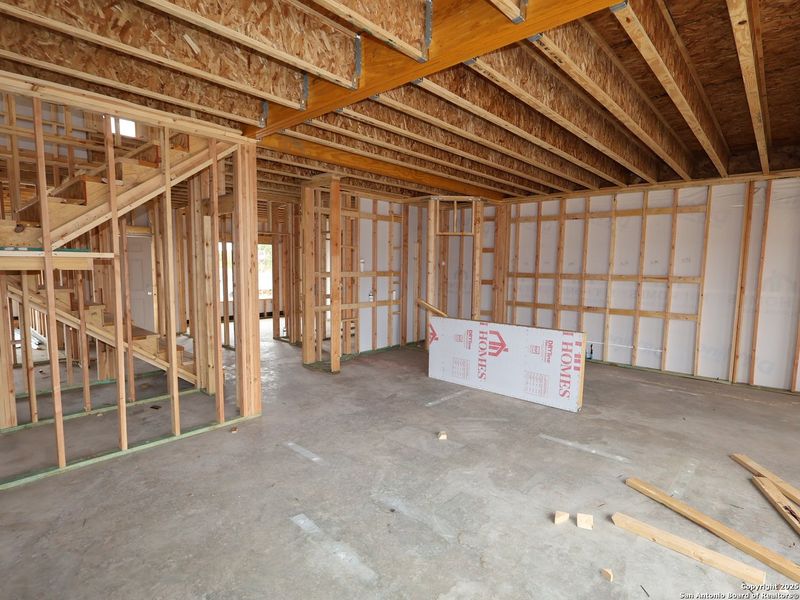 In-progress construction of a new home in Cinco Lakes, San Antonio, TX (Image 16). In-progress construction of a new home in Cinco Lakes, San Antonio, TX (Image 16).