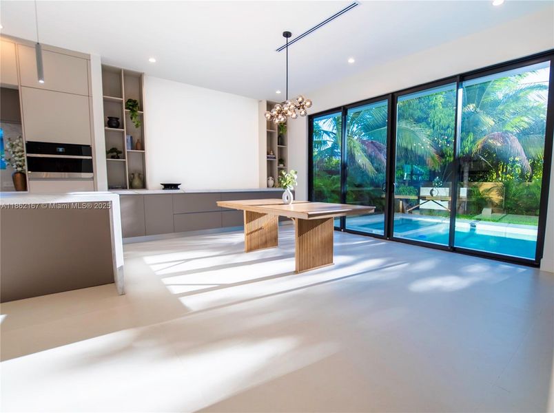 Furnished interior view inside a new home in , Fort Lauderdale (Image 36).