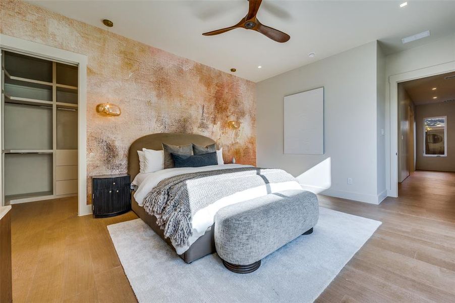 Furnished interior view inside a new home in , Dallas (Image 6).