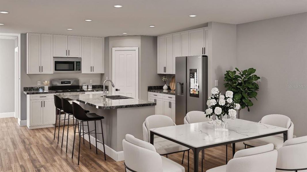 Furnished interior view inside a new home in , Lehigh Acres (Image 4).