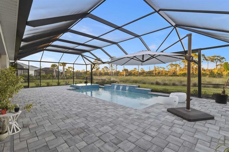 Exterior details and patio area of a home in , Punta Gorda (Image 3). Exterior details and patio area of a home in , Punta Gorda (Image 3).